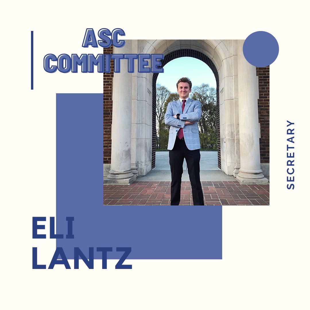 WMUASC's tweet image. Also... have you met your Secretary Eli?