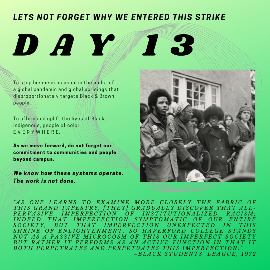 disrupthc's tweet photo. Although this fight is within the walls of an elite academic institution, remember that this fight is ushered by working class BIPOC everyday on the ground. Continue to show up, uplift and fight for the communities most marginalized by oppressive, settler-colonial structures. https://t.co/uLcbcKrqbm