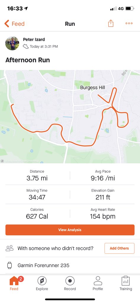 PeterIzard's tweet photo. Day 10 36.76 miles completed 63.24 to go steady today but helps to get away from screen time #100milesinnovember @BusterTolfree @kirsten_dart @mikewalts6 @chrispedlar_ @JamesArtLucas @colin https://t.co/pjm2tPjNS8