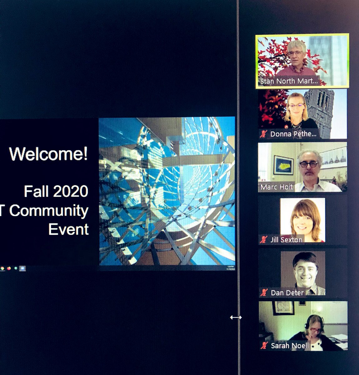 dtpetherncsu's tweet photo. #ITCommunityEvent #2020 #kickoff @NCStateOIT @mhoit @NCStateDELTA @ncsulibraries @jillsexton https://t.co/B3ZKFLshQx