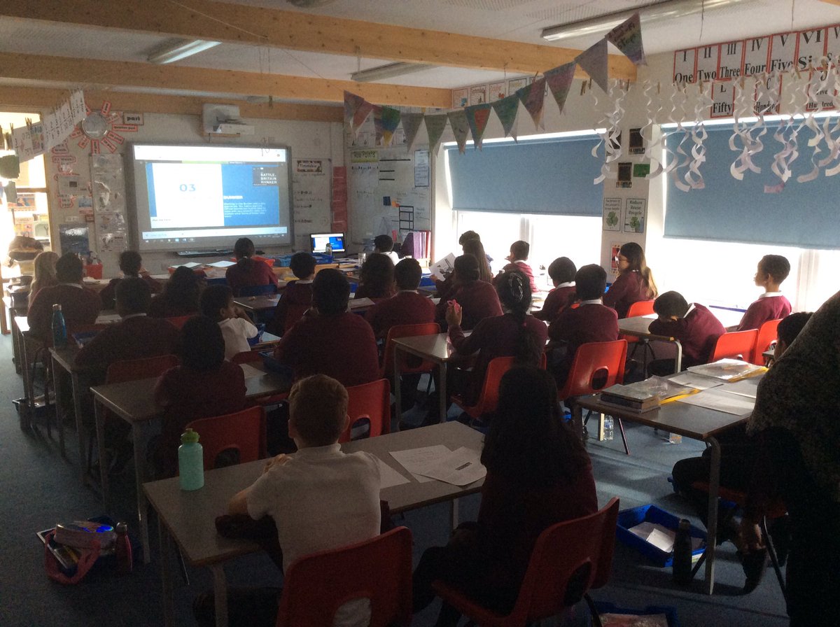 MrsCaterHPS's tweet photo. Year 6 have had a brilliant morning enjoying a virtual tour of the @BofBBunker We learnt so much and consolidated our learning from our WWII topic! @hayesparkschool https://t.co/ZF6ZdnNI0S