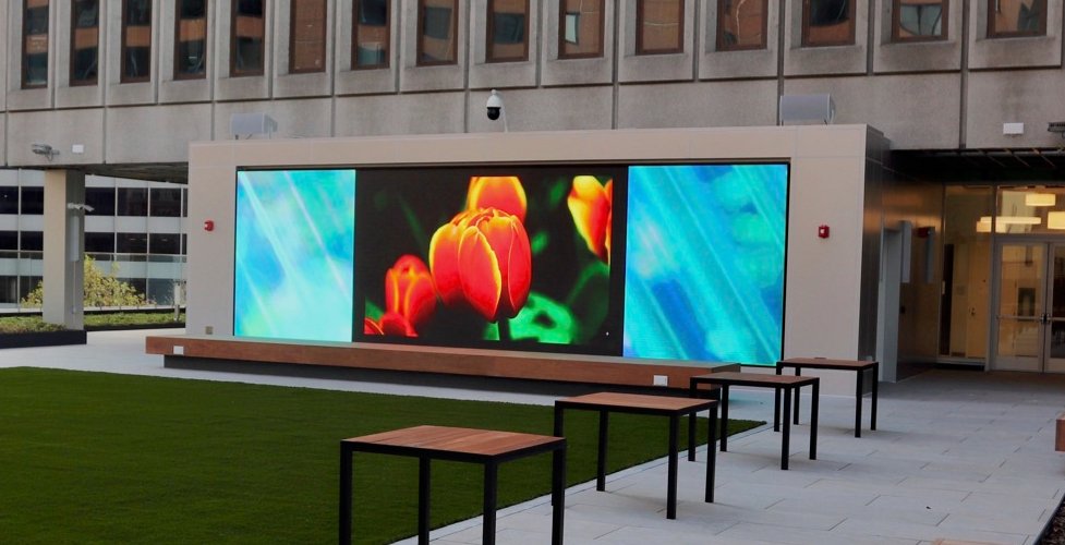 Avitecture's tweet image. Avitecture’s Newest Work of AV Art!

This 31’ by 9’ Outdoor Video Wall built on a rooftop terrace is a masterpiece of AV design.  Looks great, sounds great, easy to operate. 

For more information about our company and projects, visit avitecture.com
