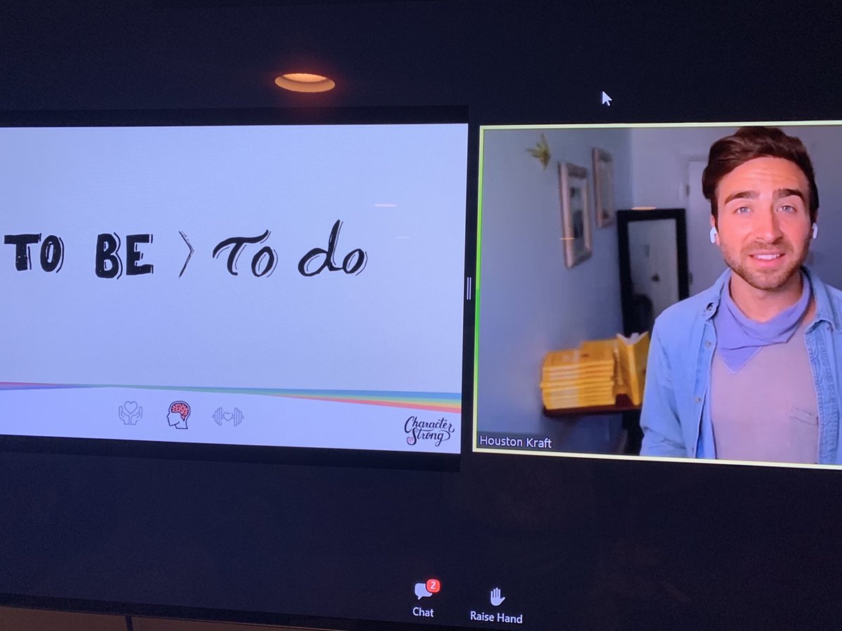 NeighborsBeth's tweet photo. Thanks ⁦@houstonkraft⁩ for always inspiring me to action after hearing/reading your words of wisdom! Take away from your ⁦@myMSCA⁩ Conference presentation - to make my daily “To Be” a priority. #CharacterStrong #DeepKindness #RideTheWaveMSCA2020 https://t.co/XNX5r3kW9u