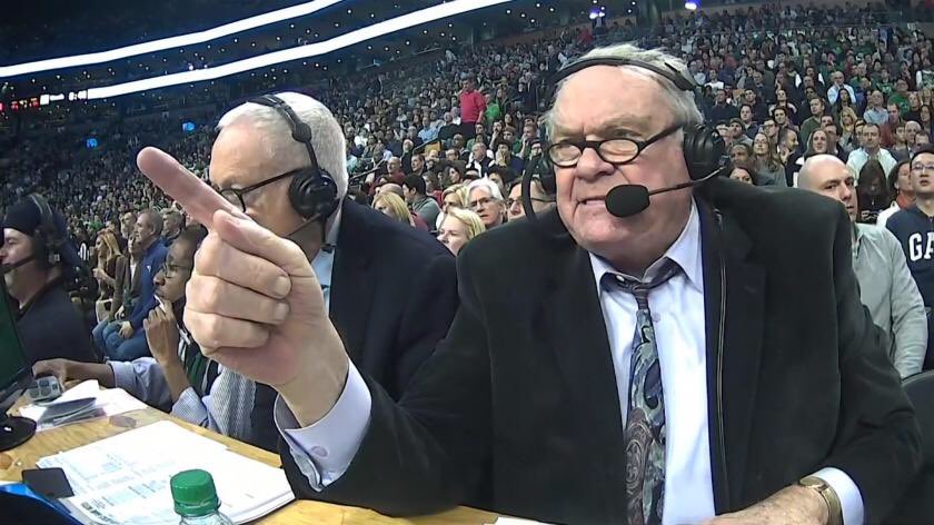 gbizzle4shizzle's tweet photo. RIP Tommy Heinsohn Hall Fame player, coach, and announcer will miss him losing his mind at the refs every single call against the Celtics. We lost a great whose seen it all in the basketball world. https://t.co/QdYrjpHVQN