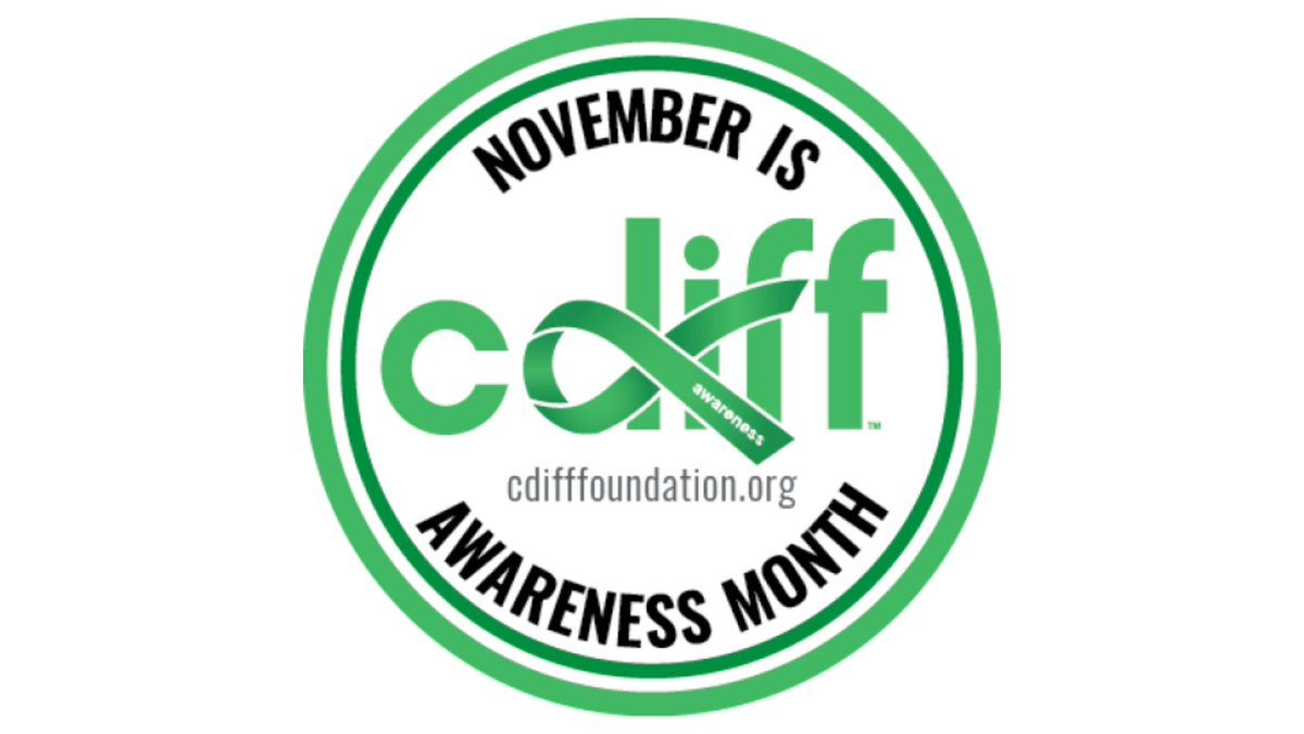 AXDXNews's tweet photo. November is Clostridium difficile Awareness Month. Did you know exposure to empiric antibiotics for 48 hours or longer can lead to a 3x greater risk of #Cdiff infection? See the study from Seddon et al. (2019): https://t.co/3nAFAejmM2
#ABX #saveabx #Cdiffmonth https://t.co/OSb4qqvopV