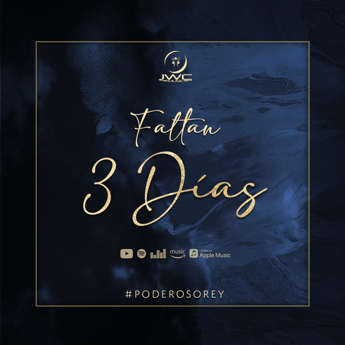 IglesiaJWC's tweet photo. Faltan 3 días para que nuestro nuevo sencillo “Poderoso Rey” esté disponible en todas las plataformas digitales.
¡Espéralo PRONTO! 
11.13.20 

#jwcmusic #poderosorey #nuevosencillo #musicanueva #band #music #spotify #applemusic #youtube #dezeer #leondejuda #nuevoalbum #muypronto https://t.co/P0PrILfNSP