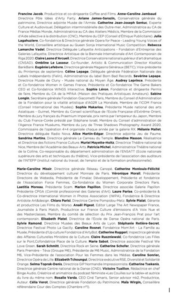 L’association « 100 Femmes de culture » a primé les cent personnalités qui comptent dans le milieu de la culture. Parmi elles, la directrice de l’Ecole du Louvre et certaines de nos « alumnae ». Félicitations à elles ! 
challenges.fr/femmes/laurenc…