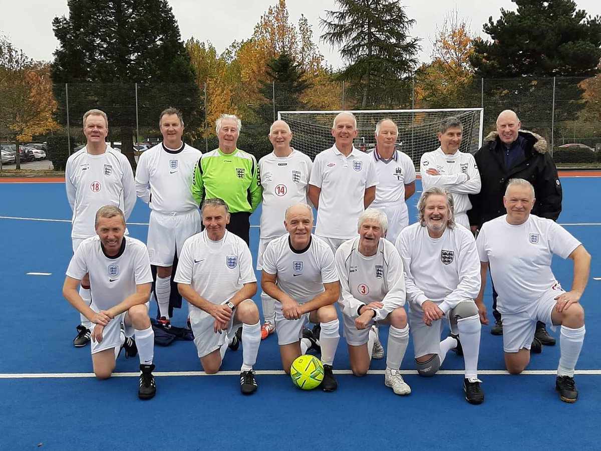 Chaddesley England Internationals? We've got two! <a href="/BellinghamJude/">Jude Bellingham</a> called up to the senior squad this week and club legend Kenny Ash representing England Over 65's. Hereos 🏴󠁧󠁢󠁥󠁮󠁧󠁿 🦁🦁🦁🦅 #UTR