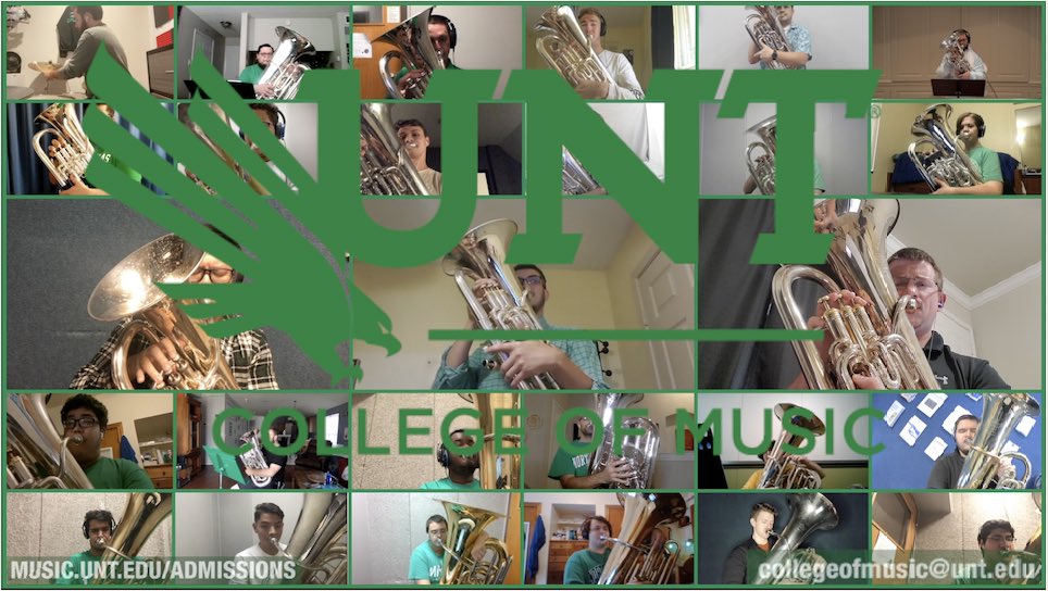 Check out these incredible sounds from the Spirit Within! | m.youtube.com/watch?v=6J462L… 
#euphonium #tuba #musicvideo 
<a href="/UNTCoM/">UNT College of Music</a> @JohnWRichmond2 <a href="/childseuphonium/">David Childs</a> <a href="/UNTsocial/">University of North Texas</a> <a href="/UNTWindStudies/">UNT Wind Studies</a> <a href="/UNTPrez/">Harrison Keller, Ph.D.</a> <a href="/UNTGreenBrigade/">UNT Green Brigade</a>