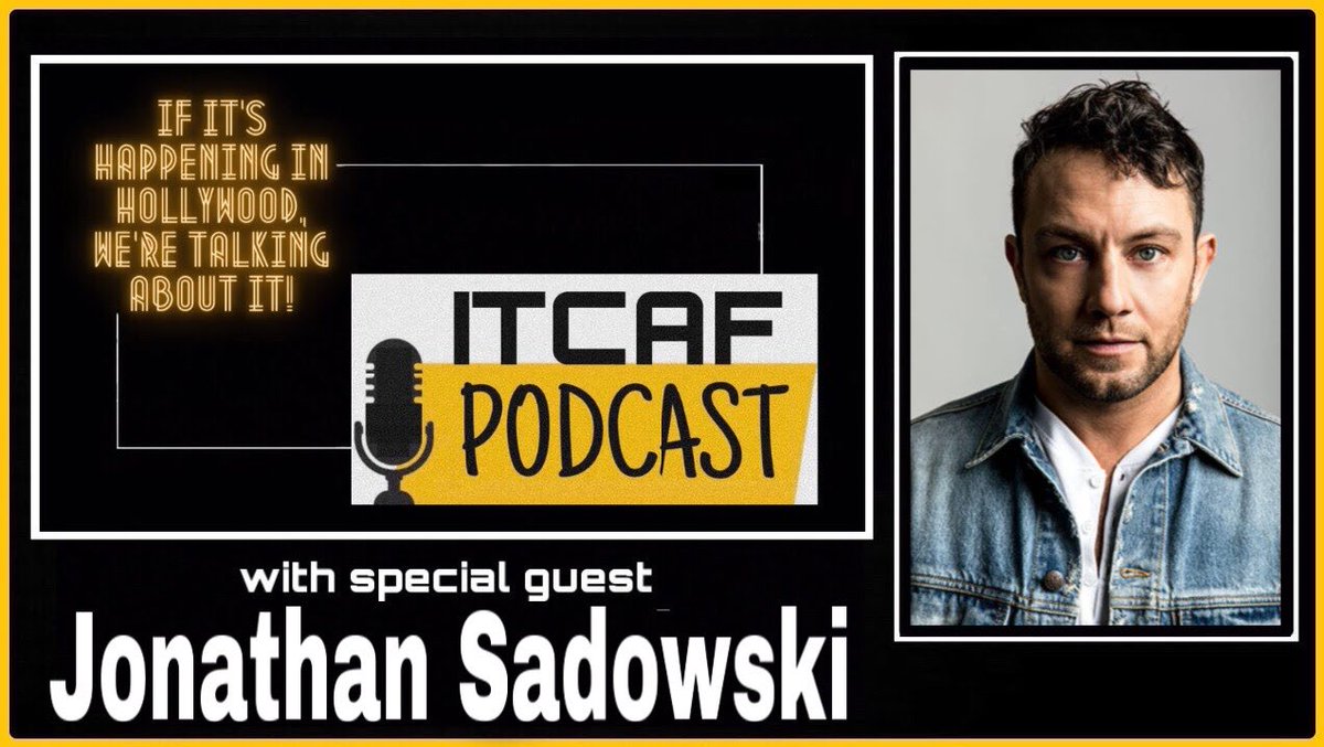 Ok, who’s @YoungandHungry for a new interview?!? If it’s you, then DON’T MISS this week’s episode of #ITCAFpodcast!! @crazyantguy1970 & @jaylowfantastic have an in-depth interview with the one & only #JonathanSadowski!! 
.
.
.
#YoungAndHungry #ShitMyDadSays #podcast #guest #actor