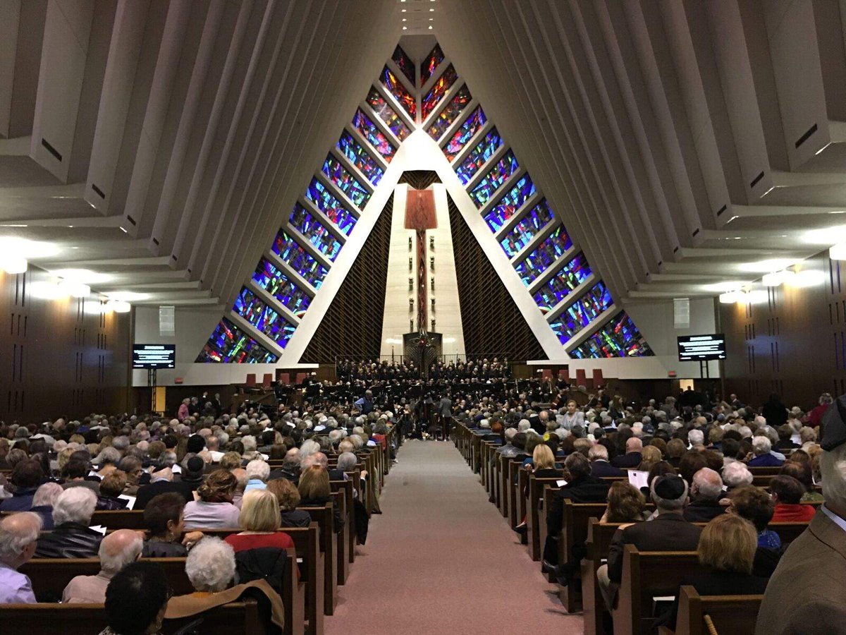 Percival Goodman designed many, many fantastic synagogues in his long career, here is another, less restrained one, Congregation Shaarey Zedek, in the Detroit suburb of Southfield from 1962