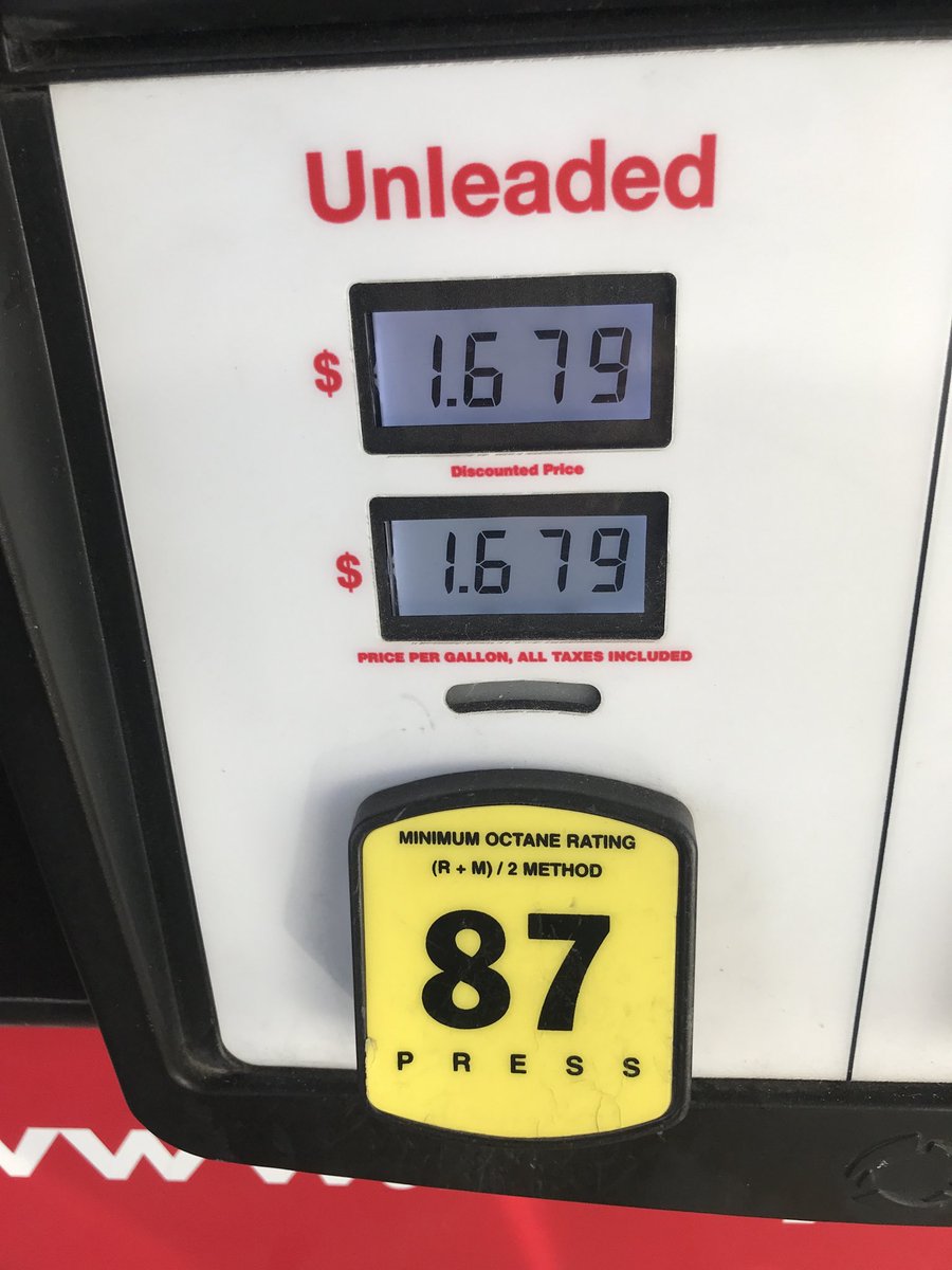 WimpeeSherry's tweet photo. Take the #1yeargaspricechallenge take a pic of the price you are paying now at the pump and go back to it in 1 year. Betcha it’s gonna be higher! https://t.co/V6YVFWu30i