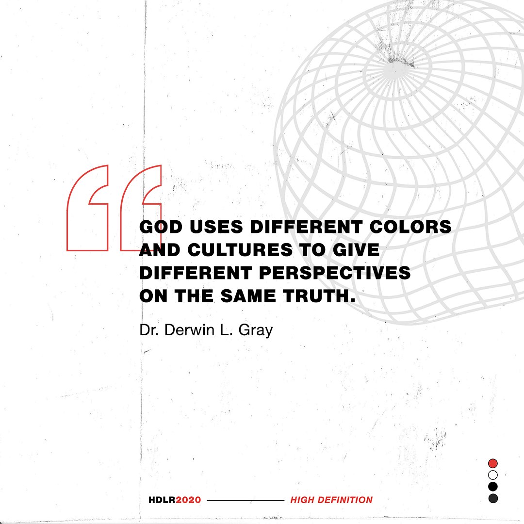 DerwinLGray's tweet photo. God uses different colors and cultures to give different perspectives on the same truth. #HDLeader Roundtable 2020 https://t.co/TuANVpKz37