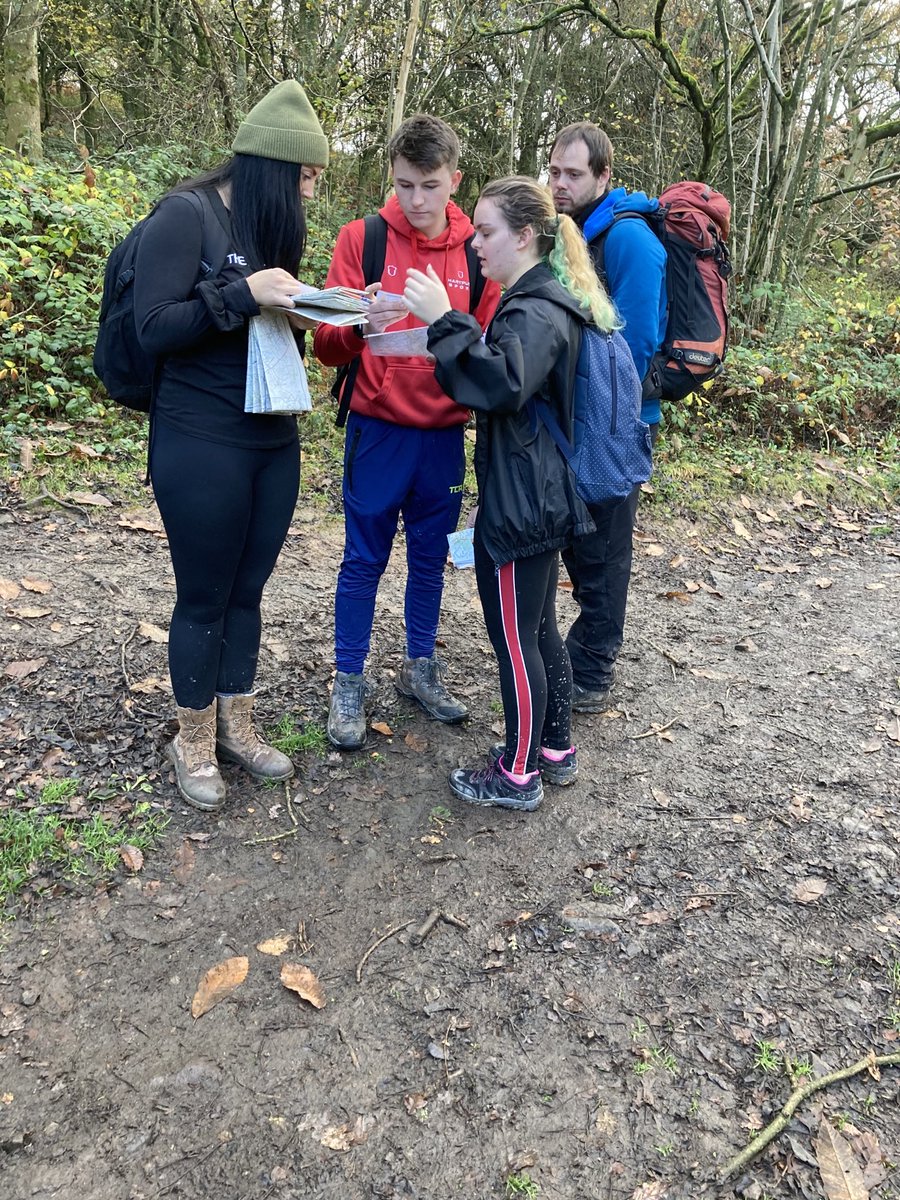 HartpuryUps1's tweet photo. Group leaders working out next leg of Nav today https://t.co/Don7qDZze9