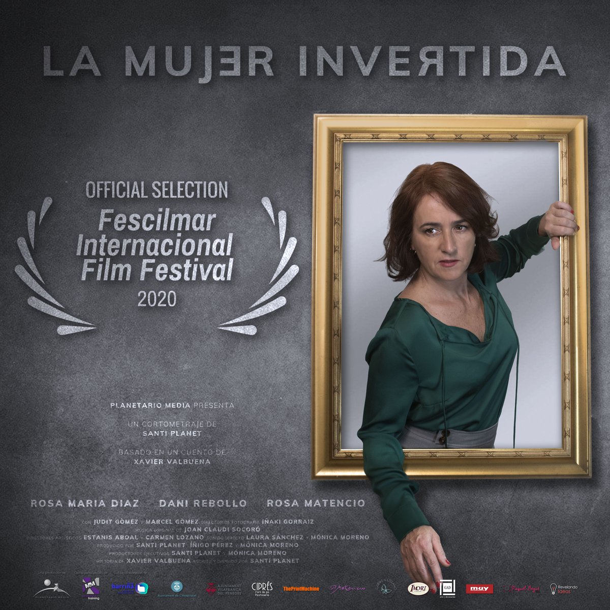 SantiPlanet's tweet photo. Nuestro corto LA MUJER INVERTIDA seleccionado en el Festival Internacional de Cortometrajes La Cruz y el Mar FESCILMAR 2020 de Venezuela. Felicidades equipazo! #lamujerinvertida #indiefilm #madeinLH https://t.co/gpd38PnDGh