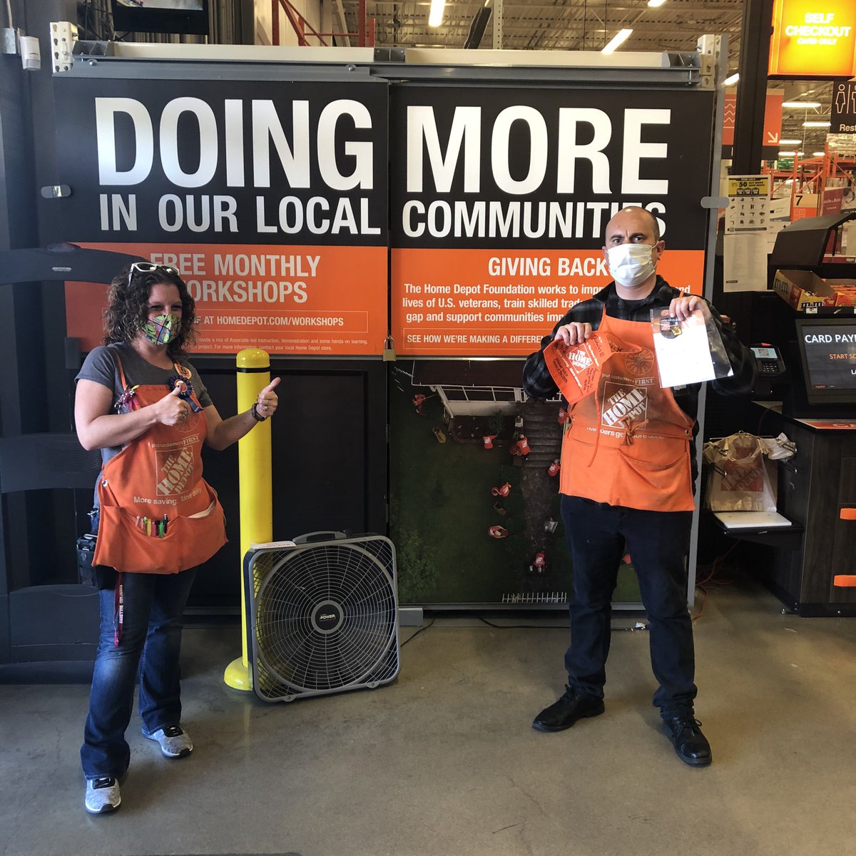 Congratulations Nick!!  October’s cashier of the month!!