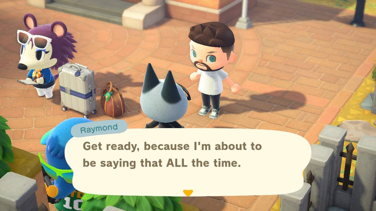 Jared_Westview's tweet photo. He has spoken!
no one wants to fight with a cat, right? hahaha
#Raymod #AnimalCrossing
#ACNH #NintendoSwitch https://t.co/7YzcVyqlhp
