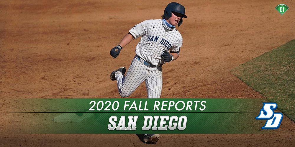FALL REPORT: <a href="/USDbaseball/">San Diego Baseball</a> 

#USD was off to a terrific, 12-4, start in 2020 before the season was shutdown. Rich Hill and the #toreros aim to not skip a beat in 2021.

Here's our in-depth look at San Diego from <a href="/Stitch_Head/">Eric Sorenson</a>:

READ: d1baseball.com/fall-report/20…