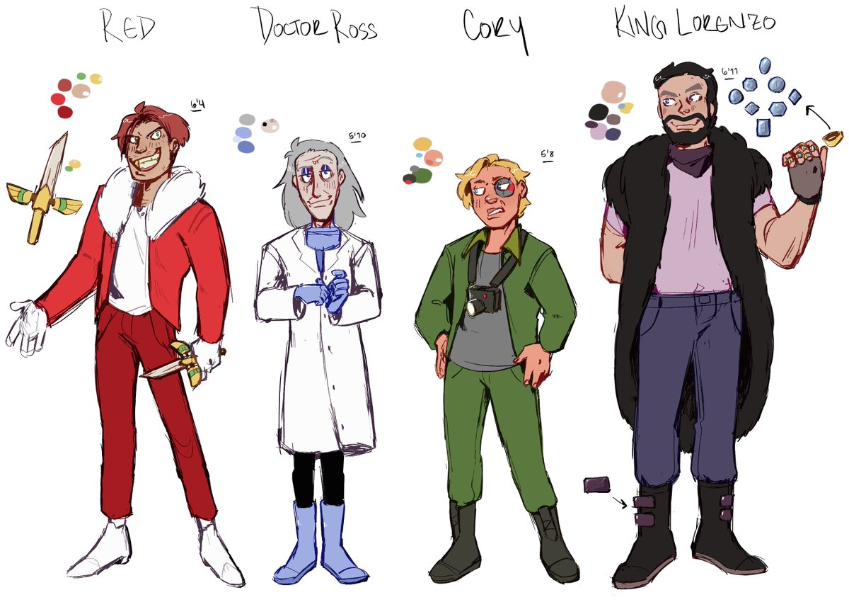 zaxonvirus's tweet photo. Some CD/HAWBTE drawings (first one was a commission for @dadvier) #CraftingDead https://t.co/oKAZxFMgDb