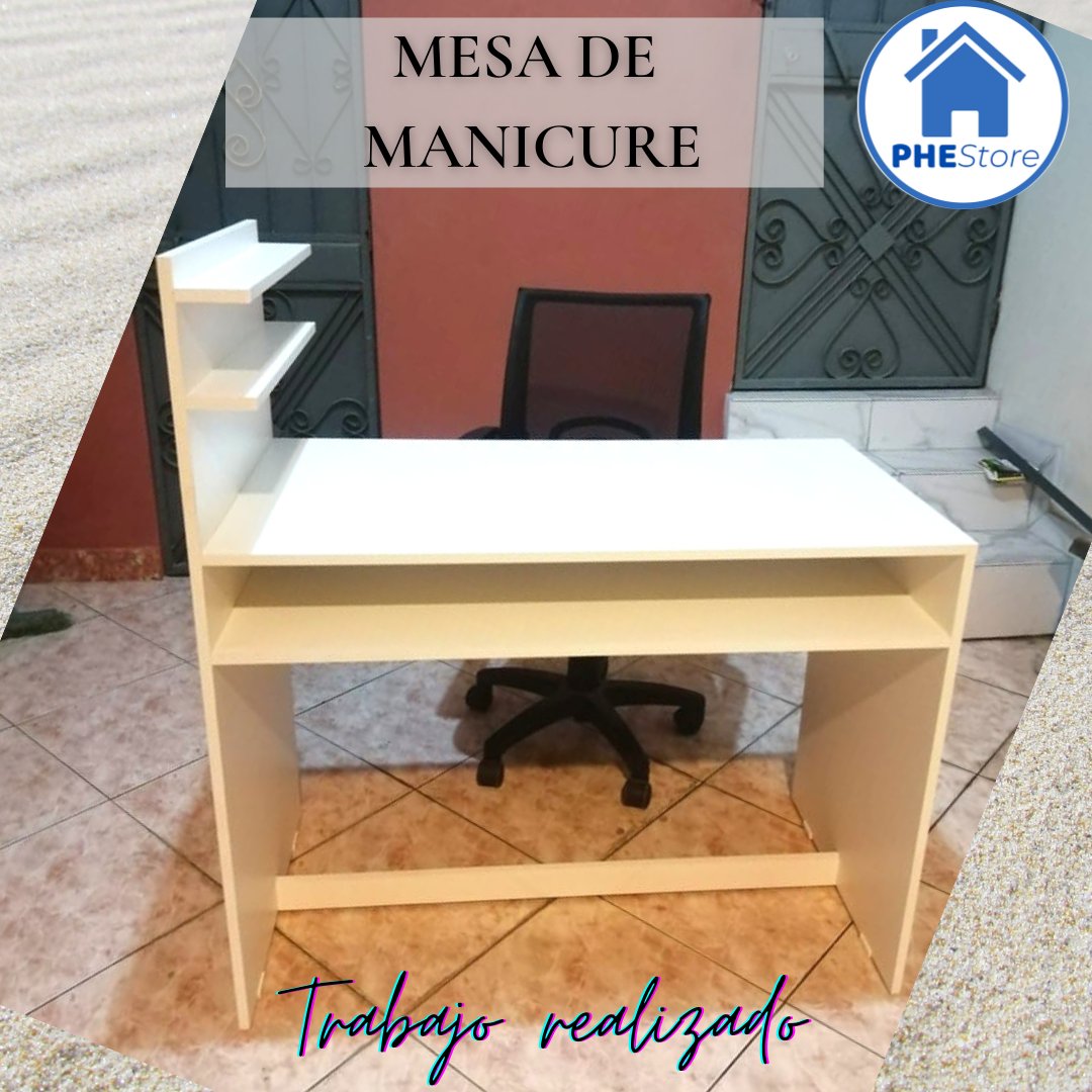 ec_phe's tweet photo. 🔝Trabajos PHE Store EC🔝

➡️Mesa de manicure elaborada en RH color blanco
➡️Plasmamos los deseos de los clientes en nuestro trabajo.
➡️Asesoramos de acuerdo a las peticiones.
➡️Prestos a servir y contribuir.

#PHEStore #mesa #manicure #diseño #moderno #resistente #cuarto #room https://t.co/YqXu5e9Svl