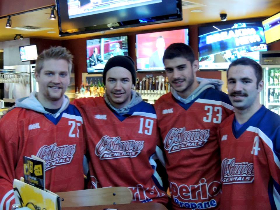 Oshawa_Generals's tweet photo. Throwback to 10 (yeah, that many already) years ago, when these #GensAlumni rocked their #Movember moustaches at our old Movember Showdown Shavedown event.

Can you name these upper lip legends? https://t.co/PFqzU9MoWR