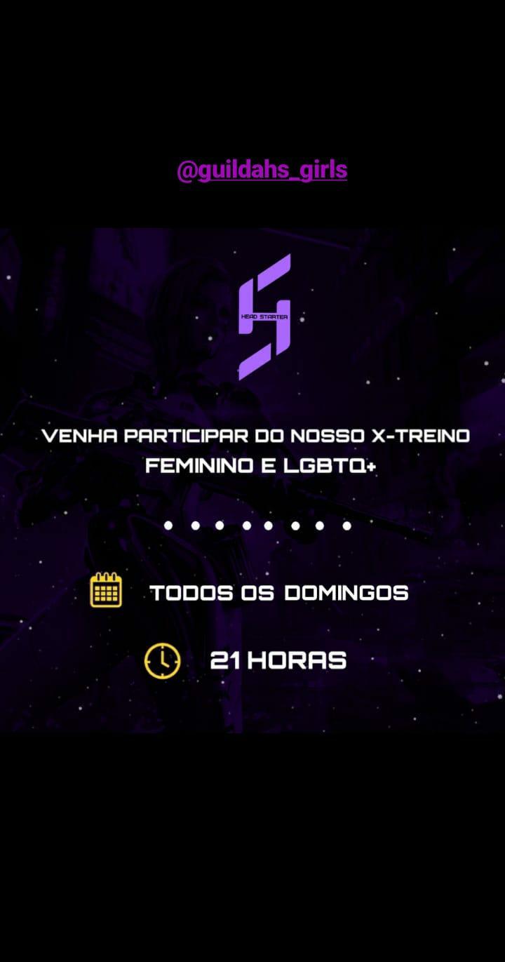 XTREINO, DIÁRIO, GUILDAS, CAMP - FREE FIRE