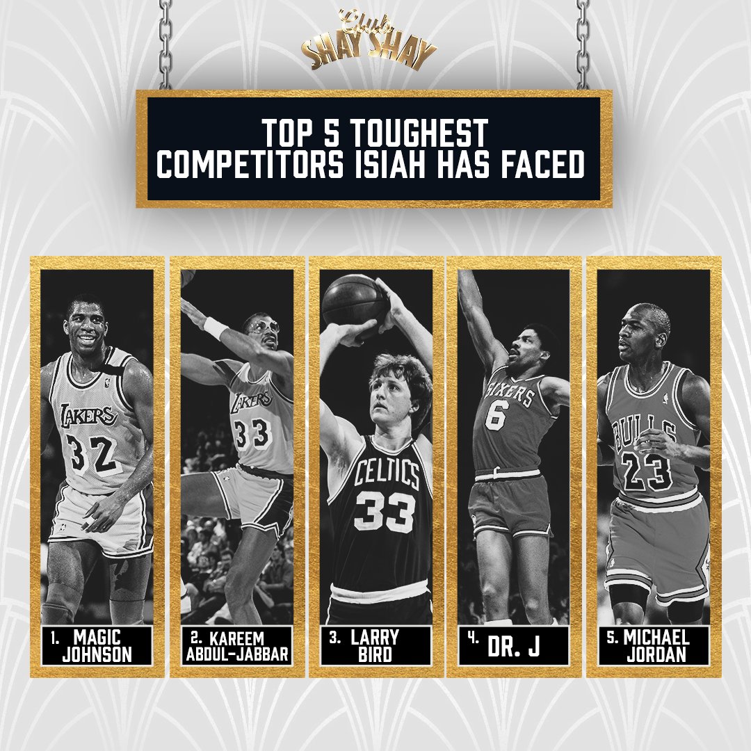ClubShayShay's tweet photo. .@IsiahThomas' toughest 5 players he faced 👀 https://t.co/1386UeFMmk