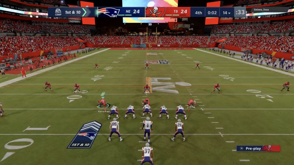 SPML_CoachHerm's tweet photo. #SPML17 Super Bowl
What a finish!!!!! 😱😱
BUCCS tie the match 24-24 with 2 sec left on the clock, then the unthinkable happens. PATS bomb Prevent defended for the 1 play TD at the death to take the @SPML_CFM championship 🔥🔥🔥 https://t.co/Bd80f0dp4b