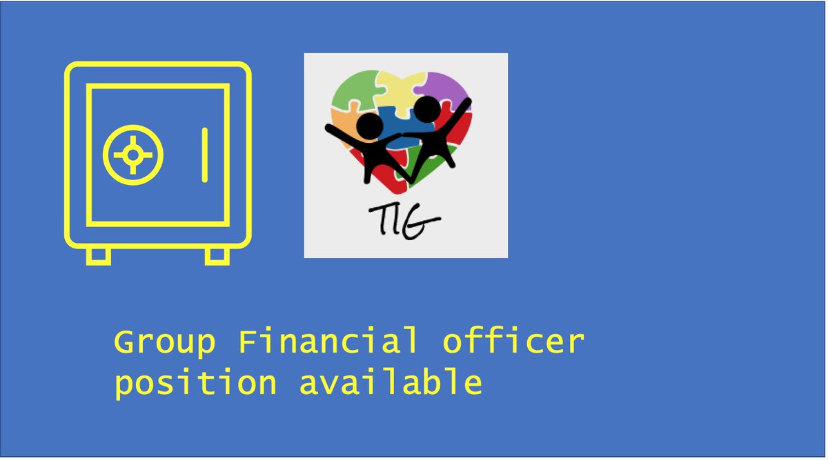 Tig_Groups's tweet photo. Officer role available:  You will be in charge of everything money and advising how we spend it! https://t.co/uFdbwyYasS