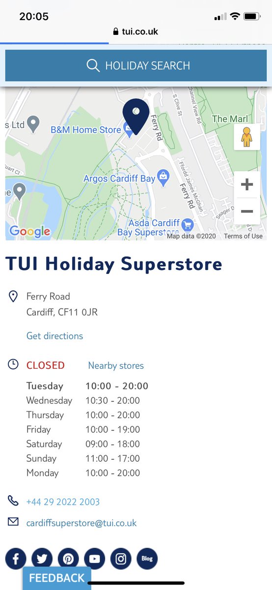 leanneaddis's tweet photo. @TUIUK Thank you Terry but as you can see it’s 8pm . We travelled 24 miles each way to visit the store https://t.co/Mx1EhKIS9a