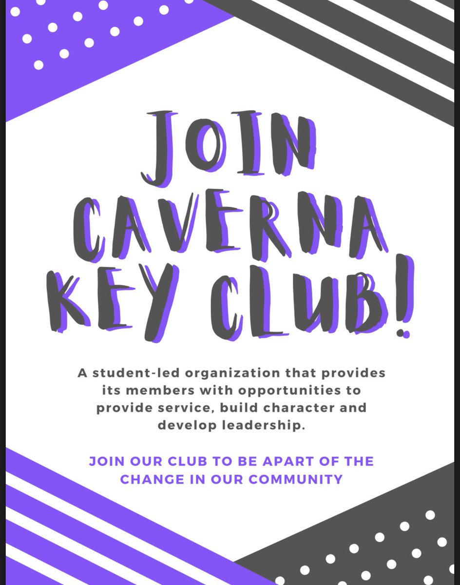 Use this link below to fill out the form to become a part of CHS Key Club!🔑💜