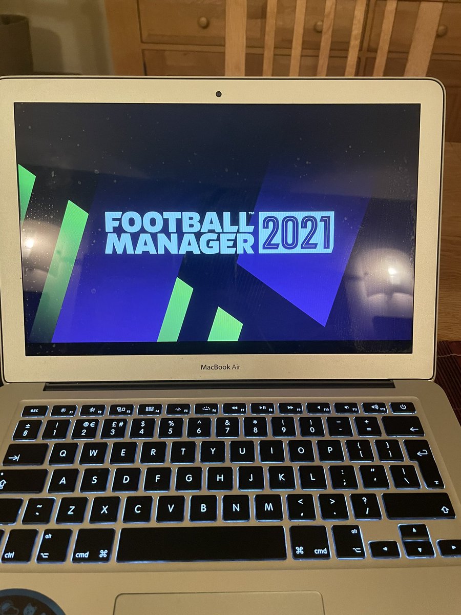 WillBJohnson's tweet photo. It’s time... #FM21beta #FM21 @FootballManager https://t.co/pQmamBmai4