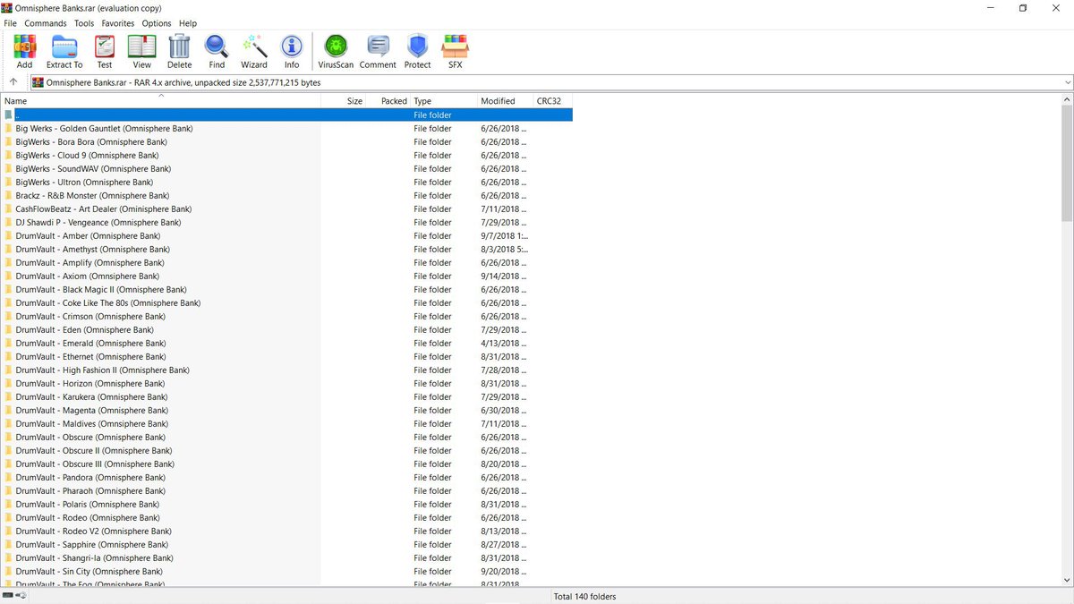 soundpackman's tweet photo. Sending out omnisphere 2 with 140 expansion banks for FREE today only for Mac and Pc Send a Dm for the link https://t.co/sQTiV4tziZ