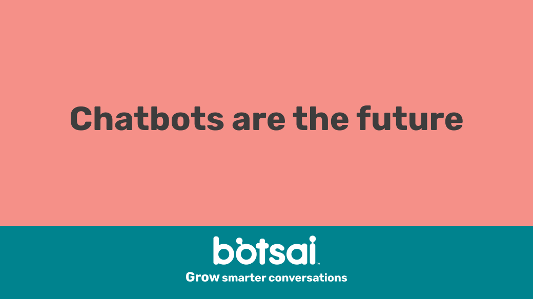 BotsaiHQ's tweet photo. @Gartner predicts that 70% of all customer interactions will soon involve #mobilemessaging, #chatbots, and #machinelearning. 🤖💬

So get ahead of the game and build one that doesn't suck. Learn more at https://t.co/ZyZRBIXSdI

#ai #nocode #smartconversation #cx https://t.co/C79VhVde7n
