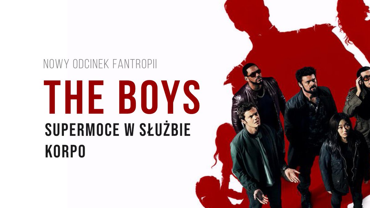 FantropiaP's tweet photo. A wiecie, że w sieci jest już nowy odcinek FANtropii, w którym gadamy o #TheBoys ? Wpadajcie na Spotify (albo inne apki do słuchania podcastów). #podcast #podkast #podcastpl https://t.co/H2BwwRTwCD