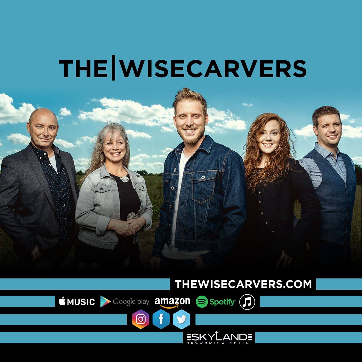 TheWisecarvers's tweet photo. Have you gotten your #Wisecarvers fix today??? Stream our music online! @SpotifyUSA @AppleMusic @iTunes @TIDAL @Deezer @SoundCloud @napster @horizonsonlite 

CLICK TO LISTEN! 🎧
https://t.co/Zw1q0McrqA https://t.co/a063Wa1I9D