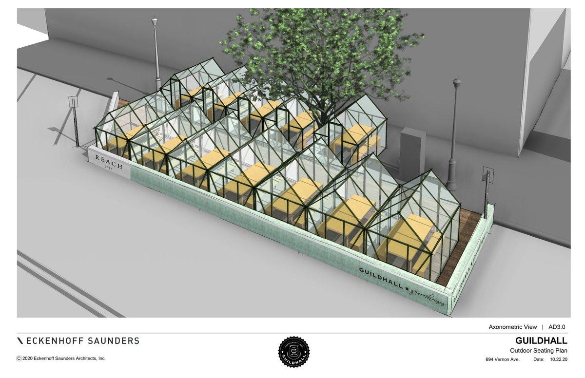 PhilKiraly's tweet photo. Proud of our restaurant community in @VGlencoe - @Guildhall60022's new COVID-restriction compliant outdoor dining for the winter months is going in. Proud to partner with their team to make this happen. #DineLocal #TakeOutLocal #Entrepreneurship #Glencoe https://t.co/tokJbVN11e
