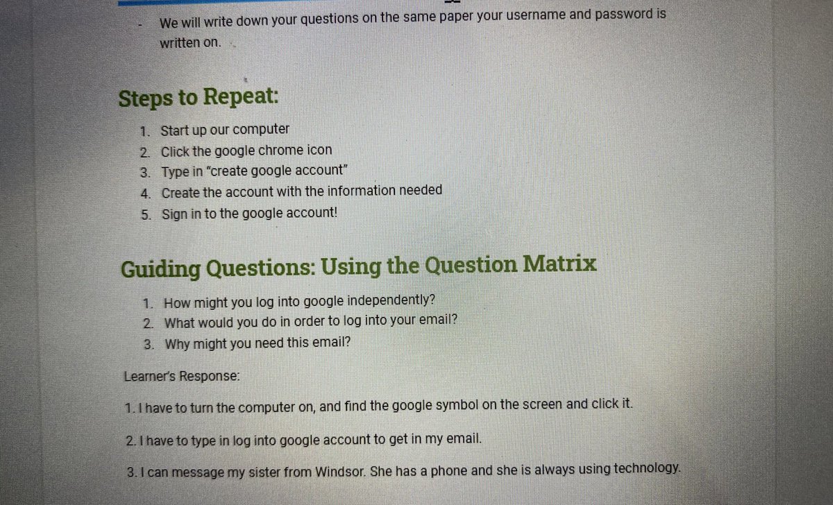 giuliavenirr's tweet photo. Today my Nonna worked on creating her email address and getting onto google to create her account! Also, we did a self assessment today as well! https://t.co/y4BipNaDEH