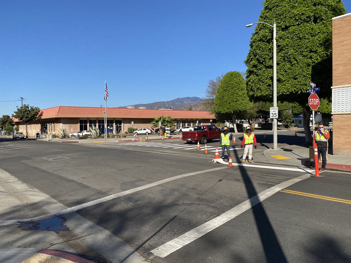 ActiveSGV's tweet photo. All 4 legs complete 🦓🦓🦓🦓! #WalkCA #SaferStreets #Glendora https://t.co/w3TyNhY7Wo