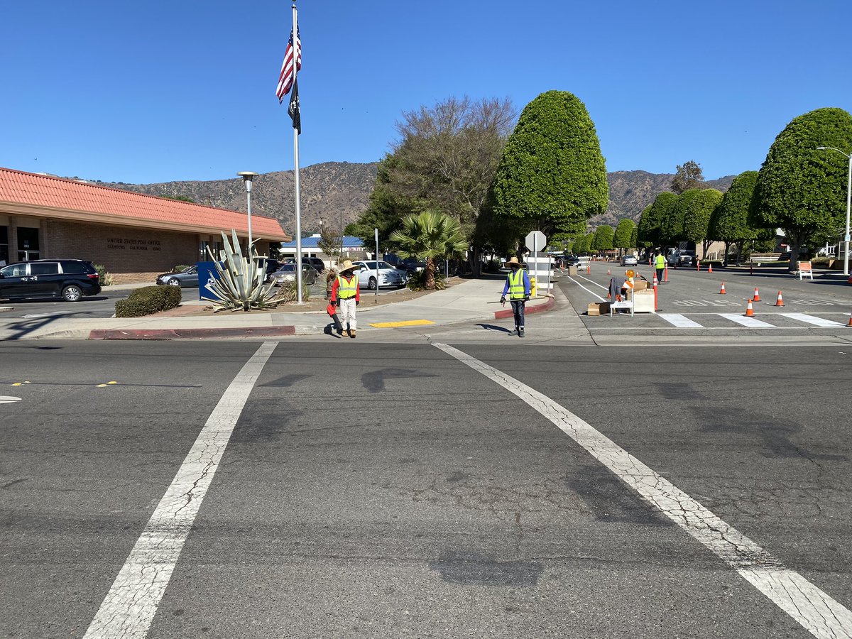 ActiveSGV's tweet photo. All 4 legs complete 🦓🦓🦓🦓! #WalkCA #SaferStreets #Glendora https://t.co/w3TyNhY7Wo
