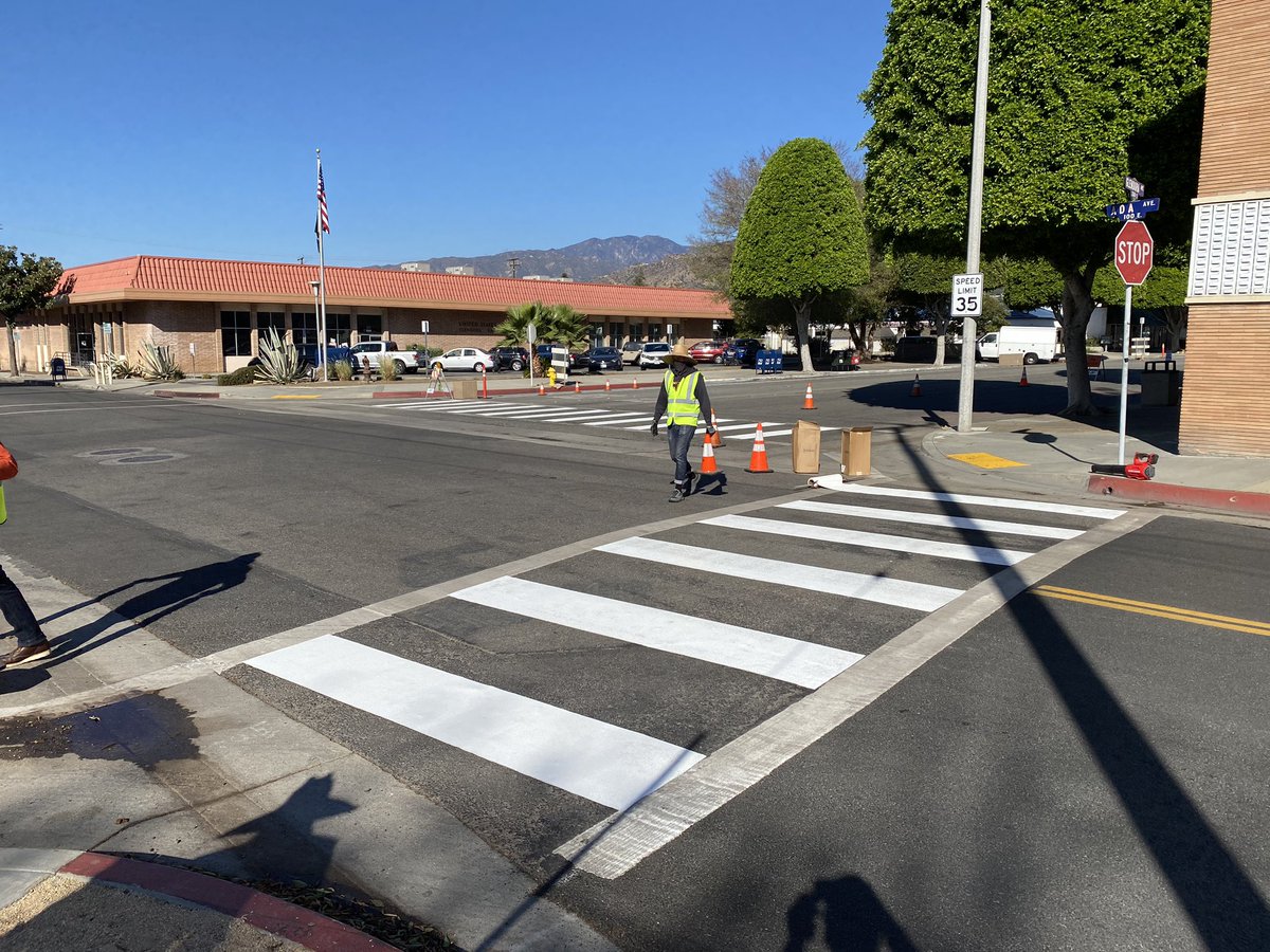 ActiveSGV's tweet photo. All 4 legs complete 🦓🦓🦓🦓! #WalkCA #SaferStreets #Glendora https://t.co/w3TyNhY7Wo