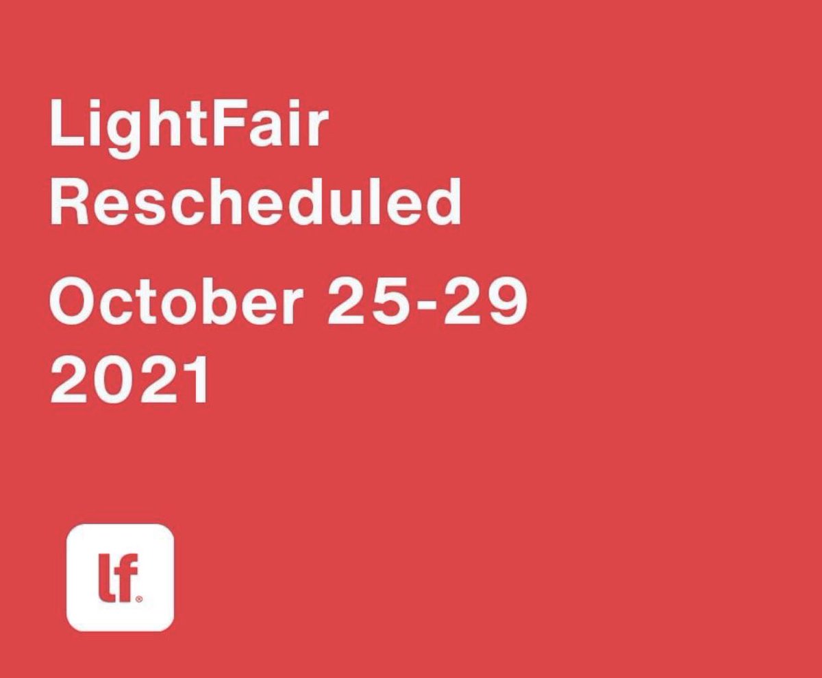 IESseccionmexic's tweet photo. LightFair 2021
Nueva fecha del 25 al 29 de octubre 2021
La espera valdrá la pena. Con tiempo adicional para recuperarse, planificar y prepararse, esperamos vernos en Nueva York. #lighting #lightfair2021 #lightfair #lightingdesign #lightingconference
#IESMX20 #IESMX21 https://t.co/J54NKBpzGY