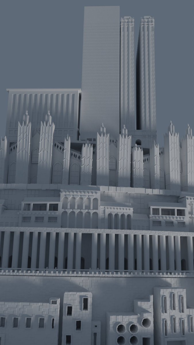 SamoylovToday's tweet photo. The Tower of Babel
Just one more Building
Part7
#3D #3dart #blender #architect #babel #thetowerofbabel #tower #lowpoly #EquitableBuilding #SeagramBuilding #WainwrightBuilding https://t.co/VGbf6F1WOY