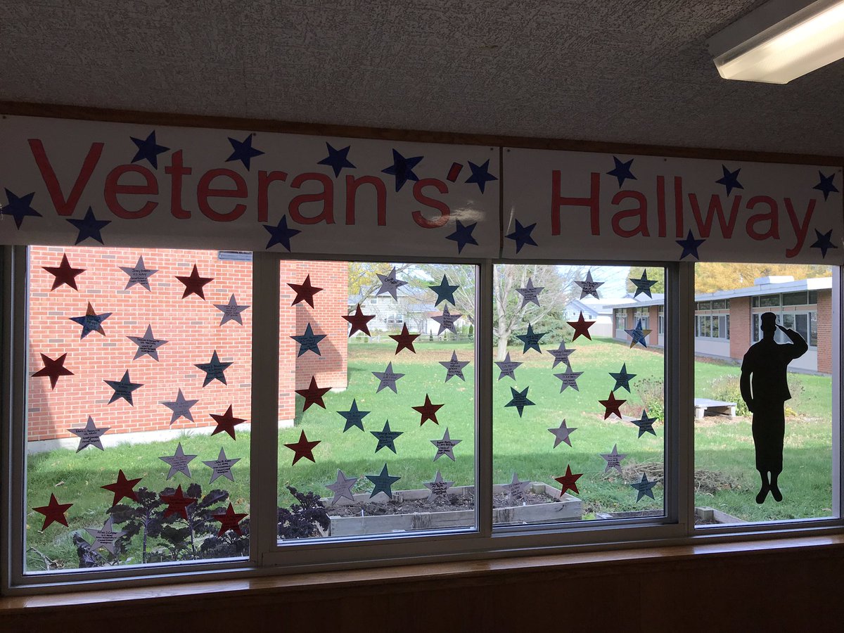 Three cheers for the red, white and blue as we celebrate and honor our Veterans! We salute you! <a href="/WestGeneseeCSD/">West Genesee Schools</a>