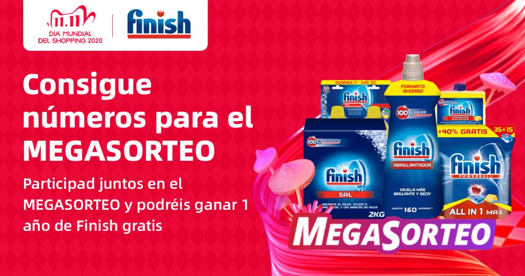 AliExpressES's tweet photo. 👨🍳 Quien cocina no limpia....norma no escrita de la cocina! Participa en nuestro MEGASORTEO y descubre una multitud de productos de Finish para mantener tu cocina súper limpita 👉🏼 https://t.co/7f6J9MsC6c
#AliExpress1111 #MegaSorteoAliExpress https://t.co/q1pyGz7aLL