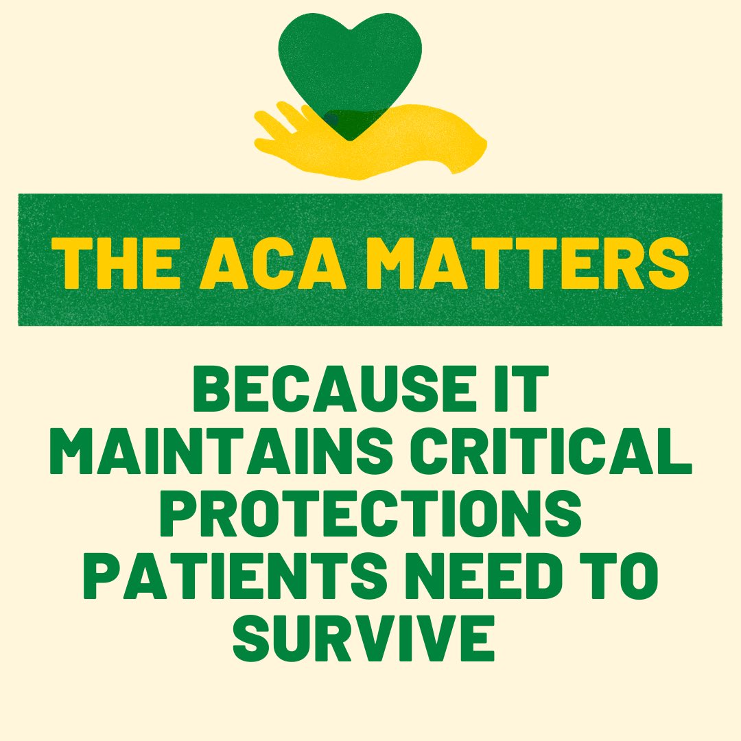 GAinsulin4all's tweet photo. Though the ACA is not without its flaws, protections offered for people with pre-existing conditions under the ACA are crucial. 

California v. Texas puts those protections at jeopardy. #ACAmatters https://t.co/9X62nPleCp