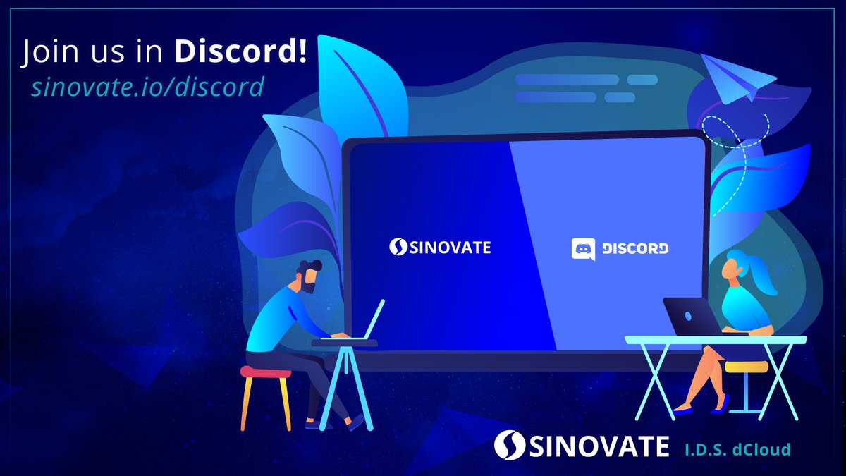 SinovateChain's tweet photo. Join our Discord server, so you don't miss any of our exciting news.

Join here: https://t.co/ah0kLyH4Ex

#community #Crypto #support #dCloud #DIN https://t.co/K0h2CcSTEL