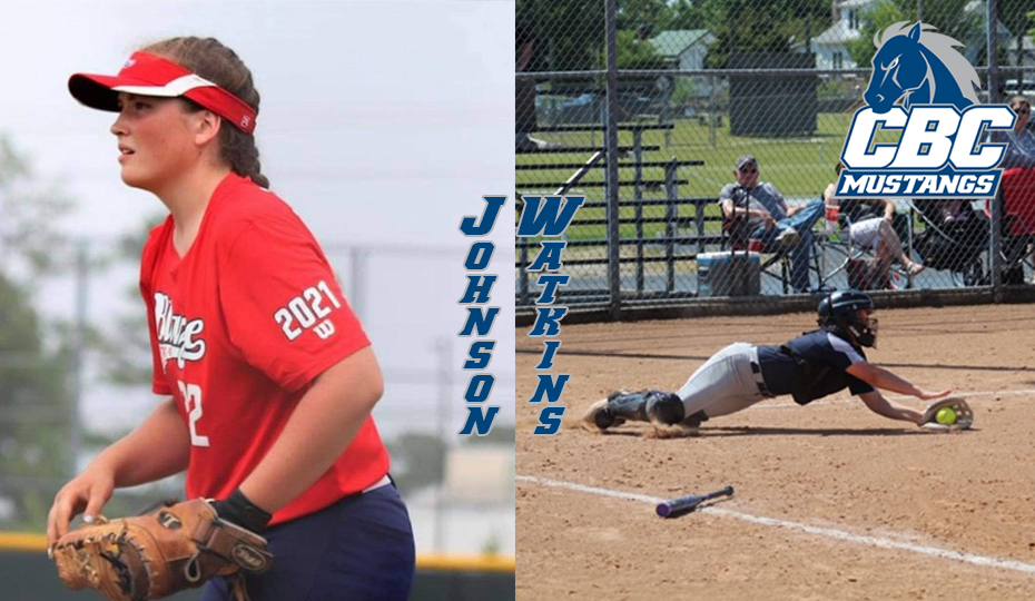 gocbcmustangs's tweet photo. Johnson, Watkins Join CBC Softball
 - https://t.co/pVZFGv8jI2 https://t.co/rVc4vlmB4j