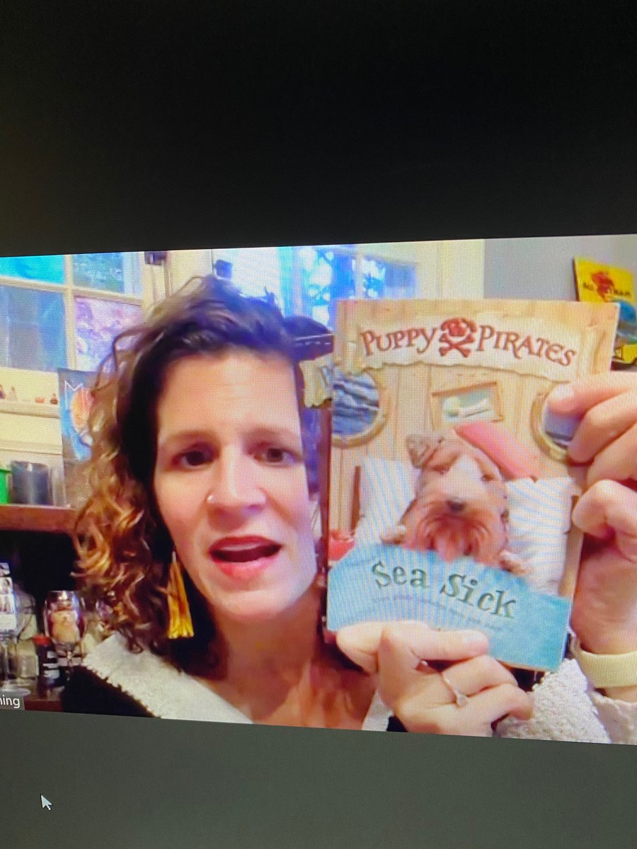 JonesTeachesMe's tweet photo. We were so blessed to hear the amazing @erindowning speak about writing, reading, dogs, and even a bit of cats. Thank you for taking the time to inspire our kids! Students immediately asked for more #PuppyPirate time. @CorbellElem https://t.co/owkh2S2eFU