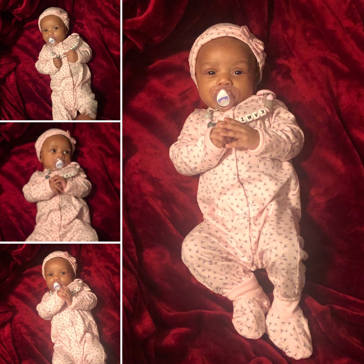 yavonne94's tweet photo. Happy 4 months to our precious baby girl 😍🥳🤩 https://t.co/oFDMd34IxH
